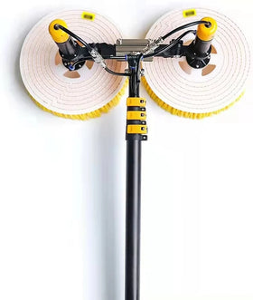 Dual Head Rotating Solar Cleaner Window Cleaner Solar Cleaning Tool Electric Photovoltaic Solar Panel Cleaning Brush