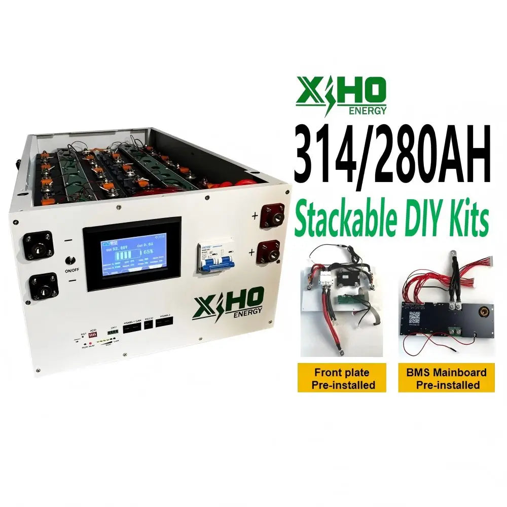 Starmax 48V 314Ah 280Ah 230Ah 200Ah  LiFePO4 Battery Box 10kwh 15kwh Energy Storage System Lithium Ion Battery DIY Kits