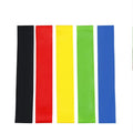 Wholesale Custom Yoga Elastic 100% Natural Latex Hip Circle Workout Fitness Small Mini Loop Resistance Band Set Durable Ollas