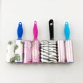 Custom Promotional Heavy Duty Mini Travel Handle Hair Carpet Cleaning Sticky Paper Lint Roller MegaBDM