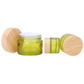15g 30g 50g 100g Ceramic White Glass air Tight Cream Jar Cosmetic 40ml 100ml 120ml Cream Lotion Serum Pump Bottle
