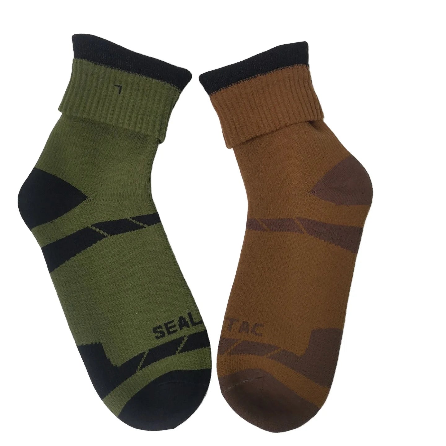 Waterproof Crew Dress Socks Breathable Double Waterproof for Unisex Adults Extreme Sports Skiing Hiking Wading and Adventure