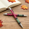 New Coming Palestine Watermelon Keffiyeh Plastic Ballpoint Pen Portable Solidarity Ink Pens