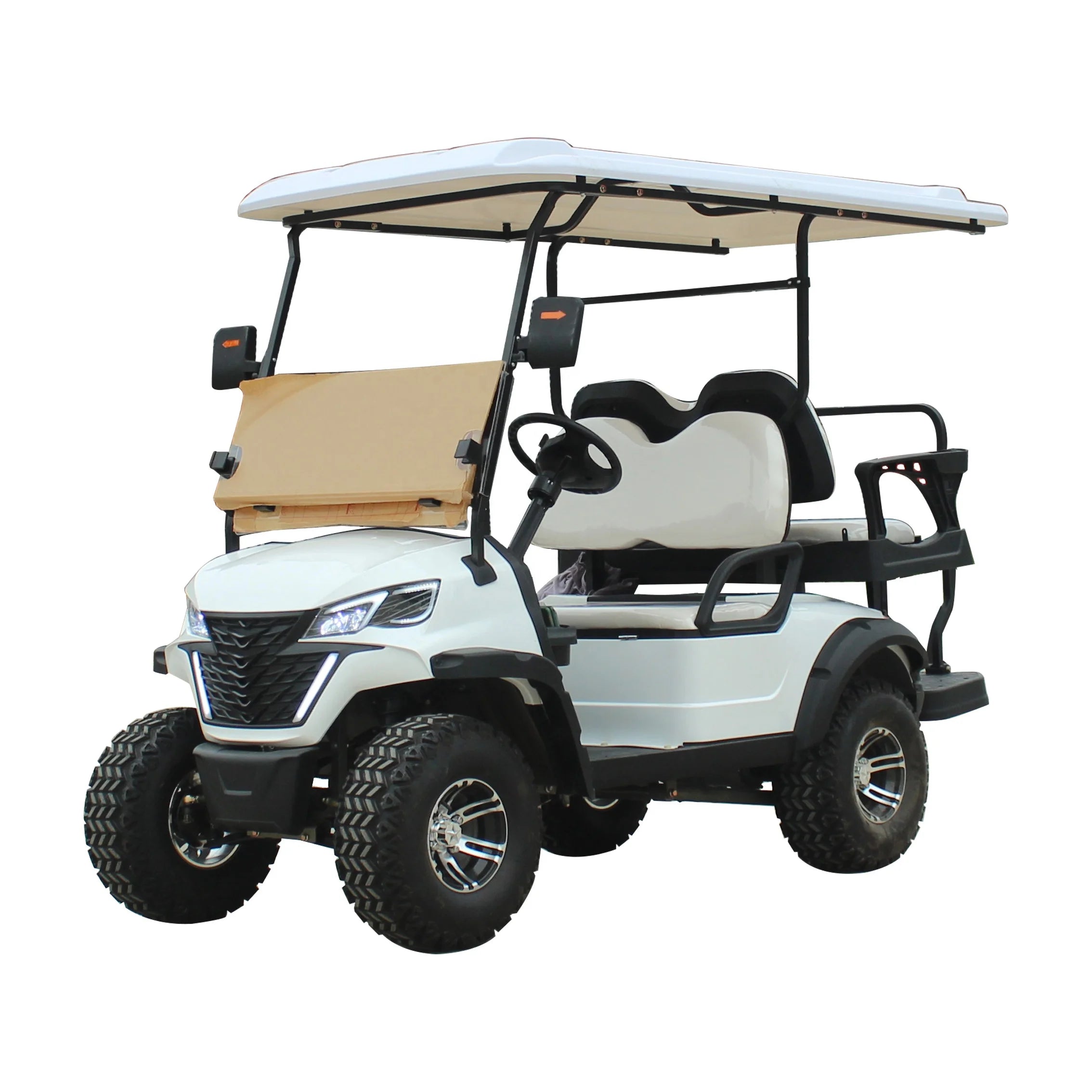 2+2seats 4+2seats Golf Cart EW2048 Shark Style Electric Golf Cart Smart Golf Cart DOT Tires for US