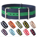 Hotsale Fashion Nylon Strap Adjustable and Removable 18mm 20mm 22mm 24mm Watch Band Premium Watch Strap