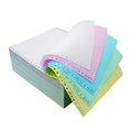 2ply 3ply 4ply Carbonless Paper Rolls 75*75mm Grade A+ Quality Printing 1/2/3/4 Ply NCR Continuous Carbonless Paper in Rolls