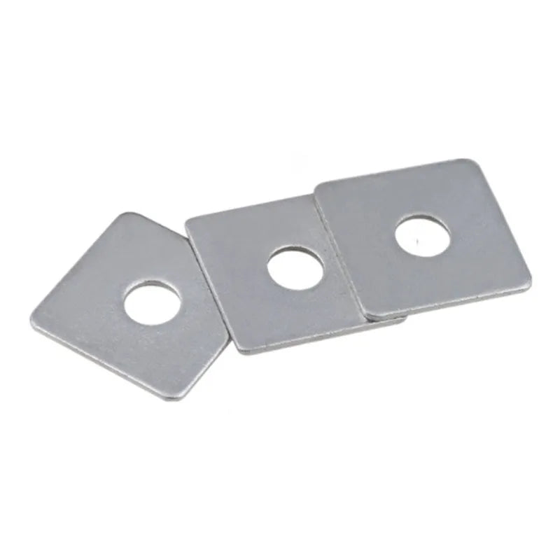 Customizable Standard Stainless Steel DIN 436 China License Plate Screw Kit Galvanized Square Washers