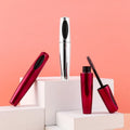 Empty 12ml Mascara Bottle Black Silicone Brush Eyelash Growth Serum Gel Container Empty Cosmetic Eyelash Tube Packaging