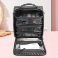 2024  Professional Makeup Artist Train Case for Nail Kits Carry on Travel Cosmetic Backpack