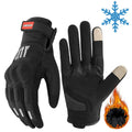 Winter Motorcycle Riding Gloves Touch Screen Motocross Waterproof Keep Warm Reflective Black Gloves Unisex Guante Moto Luvas