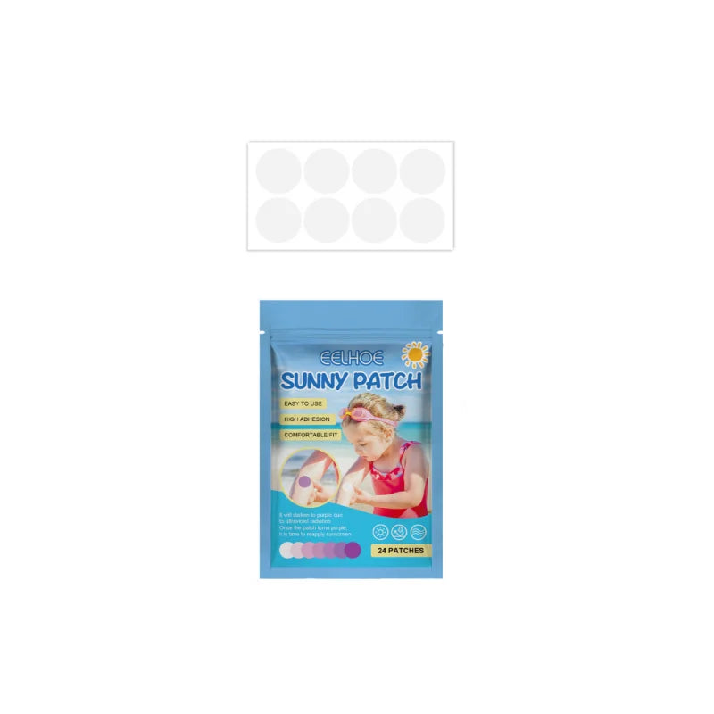 New Outdoor Activity Sunblock UV Protection Facial Golf Patch UV Detection Best Blemish Patches