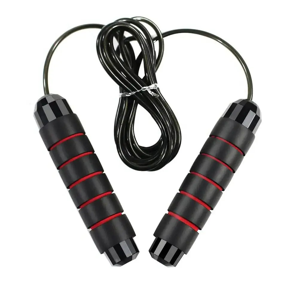YIWU Custom Jump Rope with Weight Adjustable Professional Handle Speed Cable High Speed Skipping Jump Rope