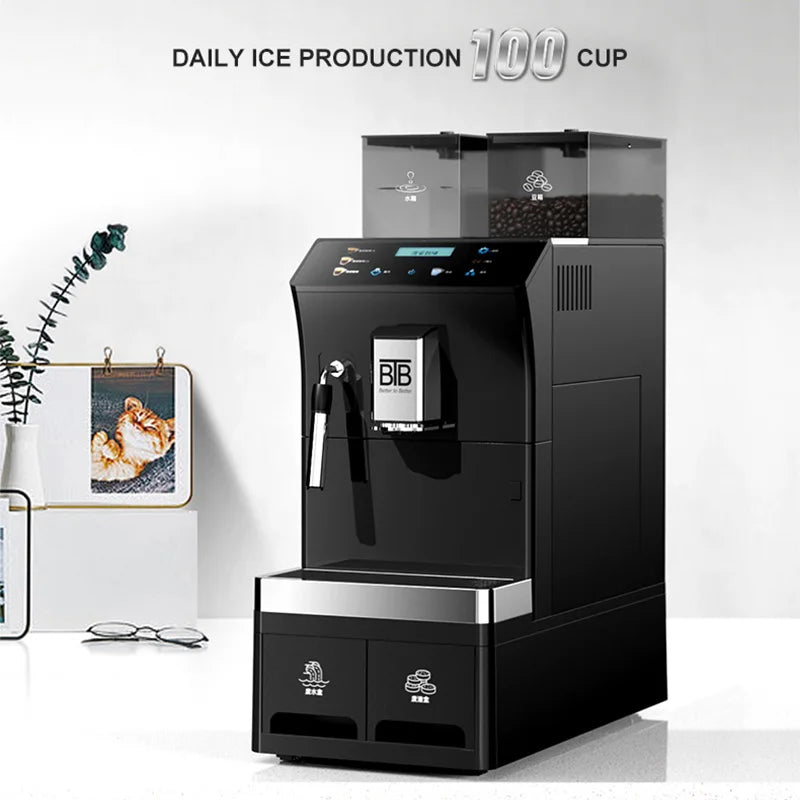 Hot Selling Commercial Fully Automatic Bean to Cup Home Cappuccino Espresso Coffee Machine for Business