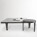 Living Room Tables Square Coffee Table Set of 2Pcs Modern New Design Round Side  Steel Home Furniture