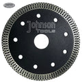 4.5" 115mm X Mesh Turbo Segments Sintered Diamond Tile Cutting Disc Saw Blades for Tile Ceramic Porcelain