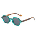 Wholesale Price Small Frame Trendy Sunglasses Popular Polygon Glasses Dazzling Multi-Color Sunglasses Wholesale Glasses Women