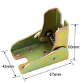 90 Degree Self-locking  Foldable Table Mechanism180degree Folding Table Chair Frame Leg Hinge