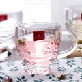 Blinkmax Customizable Lead-Free Clear Crystal Small Glass Tea Coffee Cup 146ml Tea Cups & Saucers
