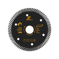 DEYI 125mm  Ceramic Tile Dekton and Marble Turbo Diamond Circular Saw Blade Cutting Blade Tools