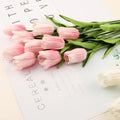 Factory Wholesale Artificial Real Touch PU Tulip Flowers for Wedding Home Decor Floral Arrangement