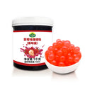 Czseattle 3kg Strawberry Flavor Popping Boba Popping Ball for Bubble Tea Shop
