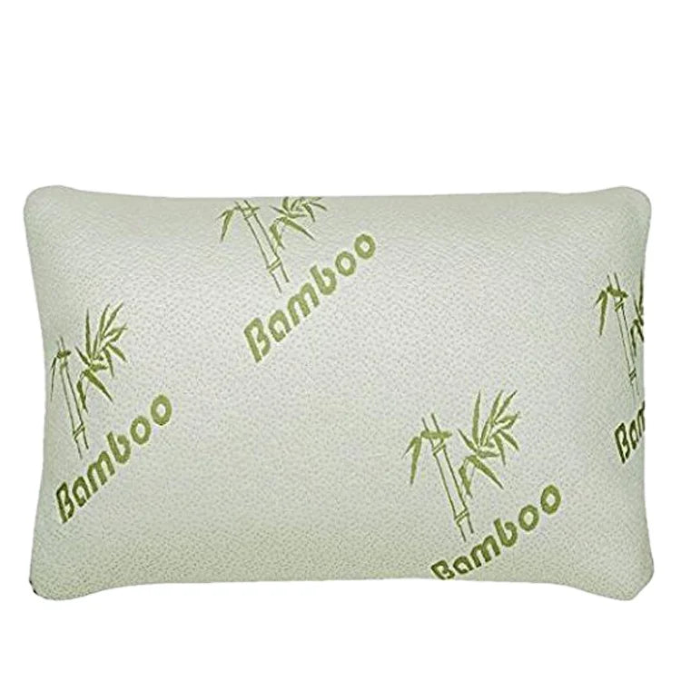 Shredded Memory Foam Bamboo Pillow Queen Size Adjustable Memory Foam Bed Pillow Gel-infused Shredded Filling