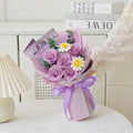 Factory Supply New Design Popular Real Rose Bouquet Preserved Eternal Rose Bouquet for Wedding
