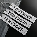 Brand Customized Waterproof Multi-color Fancy Soft Rubber PVC Semi Transparent Clothing Jeans Printed Label