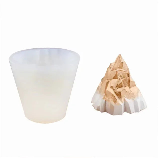 Handmade Candle Mold Silicone Candle Making DIY Iceberg ice cream silicone mold candle mold