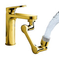 Universal Splash Filter Swivel Sink Faucet Aerator 1080 Rotatable Water Dual Function Bathroom Faucet Basin Extender Kitchen