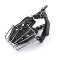 Breathable Dog Safe Muzzle with Adjustable Straps Tactical Basket Muzzle for Medium Large Dogs Dog Muzzle