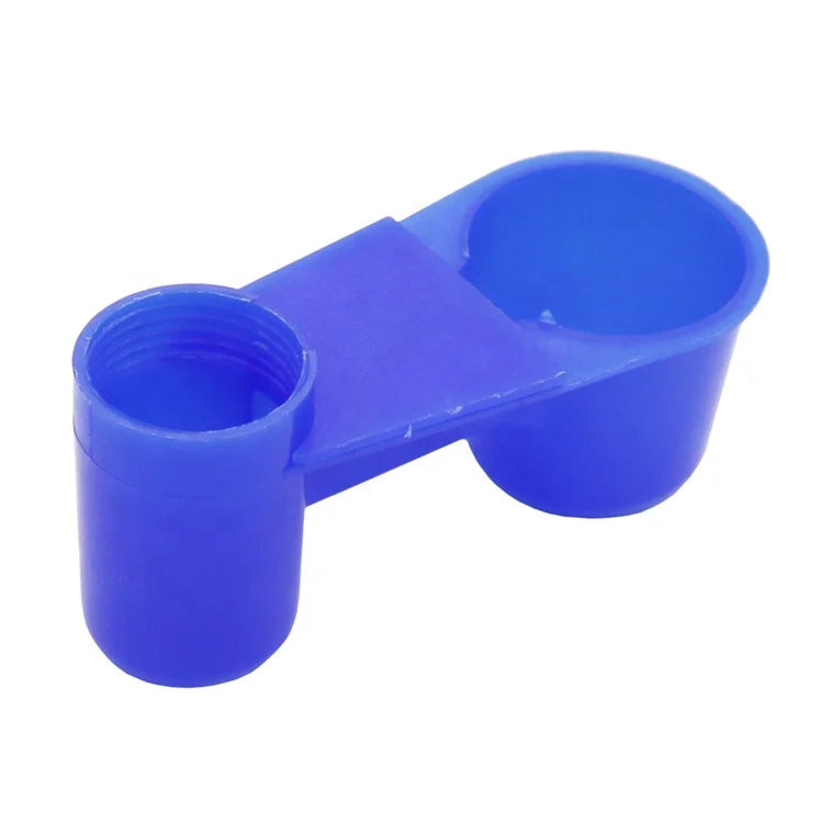 Pigeon Bird Drinking Cup Parrot Quail Rabbit Waterer Bird Tools Blue Bird Cage Drinker