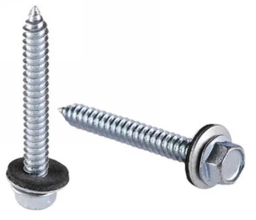 Hex Washer Head Flange C1022 Hex Washer Head Yellow Zinc Plated Self Tapping Screw Hex Head Self Tapping Screw With Washer