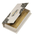 2021 Customization Eyelash Packaging Box Private Label 3d Mink Lashes Rose Gold Marble Magnetic Eyelash Packaging Box