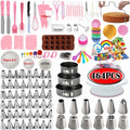 464Pcs Cake Decorating Supplies Kits 2025 Upgrade With Springform Cake Pans SetRussian Tips Cake Baking Supplies for Beginners