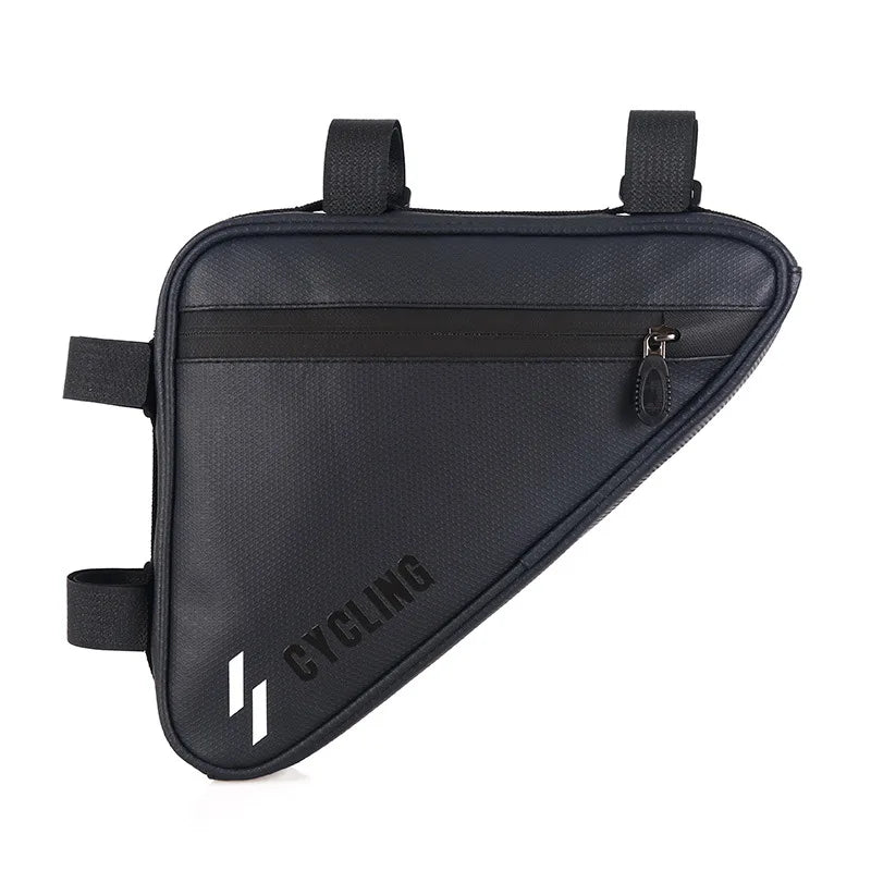 Large Capacity Bike Pump Tools Carry Triangle Bag Waterproof Tear-Resistant Nylon Read Ship Scratch Resistant Bicycle Bag