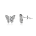 5925 Italy Silver Ladies Accessories Jewelry Zircon Earrings New Designs