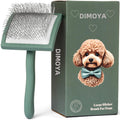 Custom Dog Brush for Long Haired Dogs Poodles Golden Doodles Large Dog Slicker Brush Pet Grooming Wire Brush and Deshedding