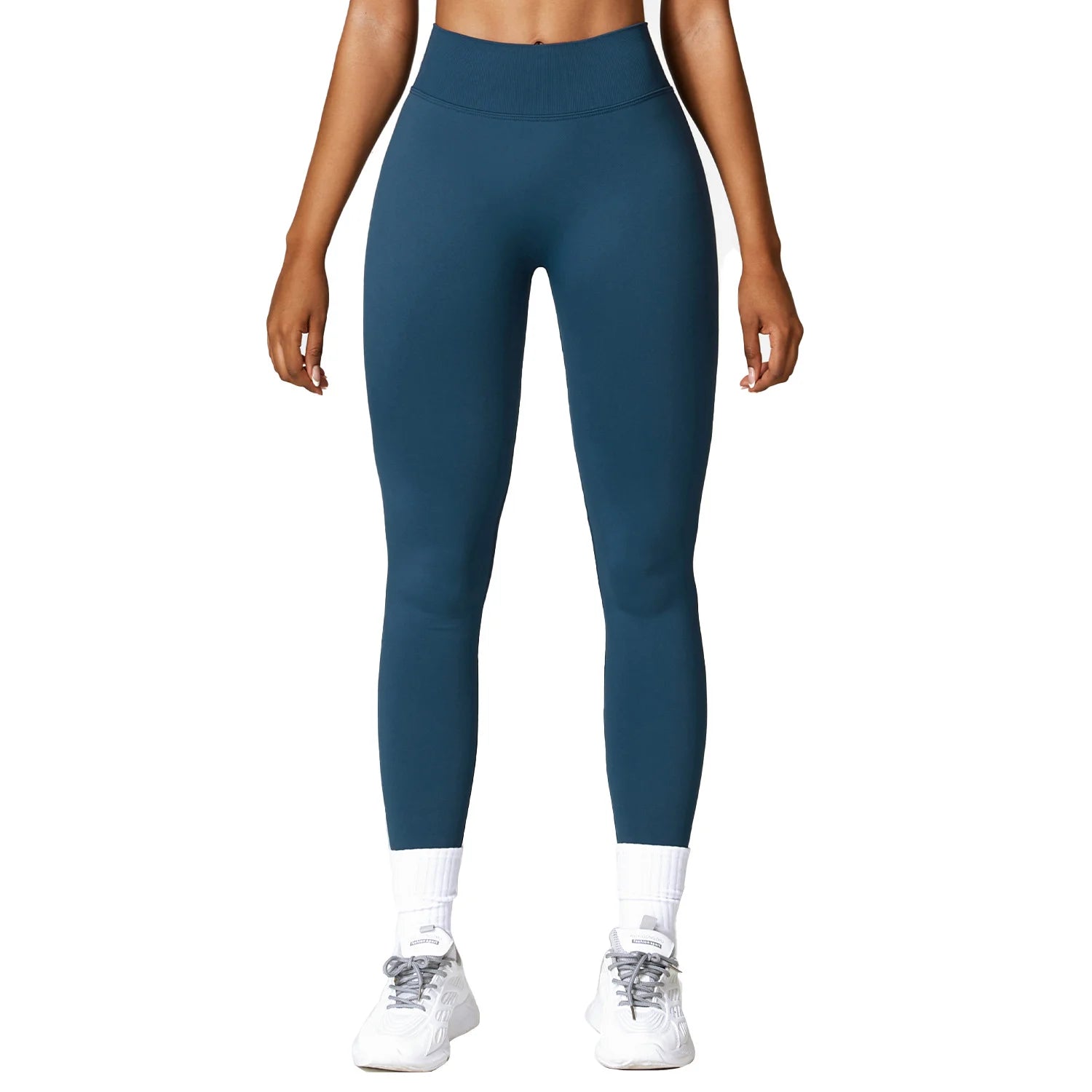 Wholesale High Waist Yoga Pants Hip Lifting Tight Seamless Workout Elastic Yoga Leggings for Women