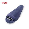 WOQI ODM Hot Sale Portable Camping Cotton Sleeping Bag for Adults Teens with Carry Bag
