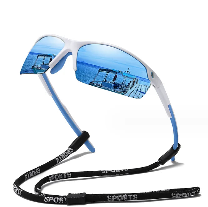 Sport Cycling Sunglasses Polarized Fishing TR90 Frame Gafas De Sol UV Protection Custom Logo Outdoor Riding Eyewear