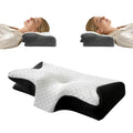 2025 Custom Ergonomic Memory Foam Bed Pillow Modern Solid Style Orthopedic Soft Comfortable Cervical Sleep Pillow