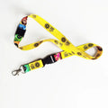 Personalized Business Polyester Lanyard with Full Colors Hot Sublimation Printing Small MOQ