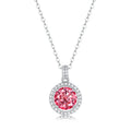 Wholesale Cheap Women Necklace 1 Carat Moissanite Jewelry Stone for Wedding and Engagement Silver 925 Pendant Necklace
