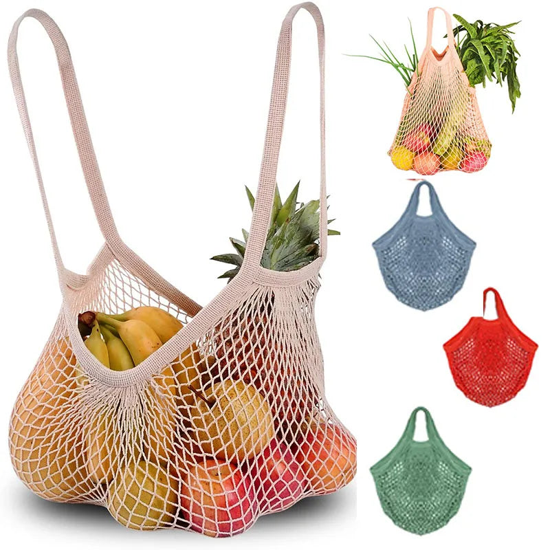 Over 10 Year + Whole Mix Color Custom French Market Fish Net Bag with Your logo