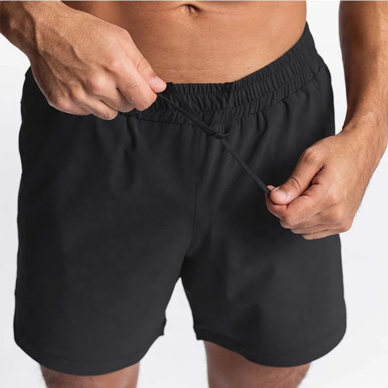 Blank Single Shorts Two Side Pocket Men Shorts With Towel Loop and Back Pocket