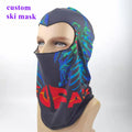 Wholesale Cheap Custom Designer Ski Mask 3 Hole Full Face Cover Designer Ski Mask Balaclava