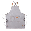 Factory Direct Unisex Red Blue Multipurpose Canvas Restaurant Coffee Bartender Apron