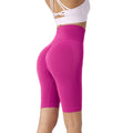 2026 Colorful Solid Color High Waist Yoga Leggings Shorts Seamless Short Leggings