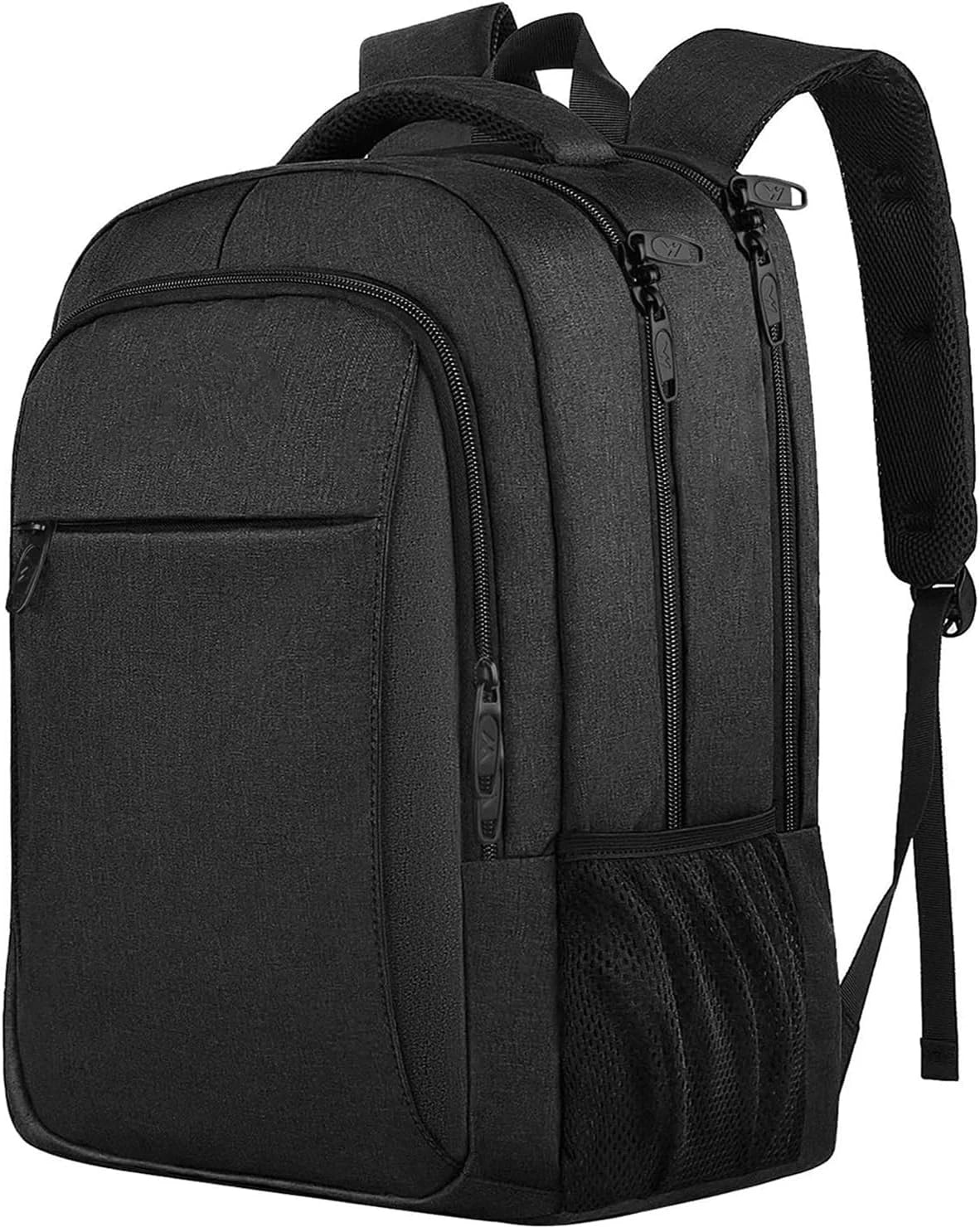 Business Travel Anti-Theft Slim Durable Laptop Backpack Zipper Hasp Closure Water Resistant Physiological Curve Back Women Bag MegaBDM
